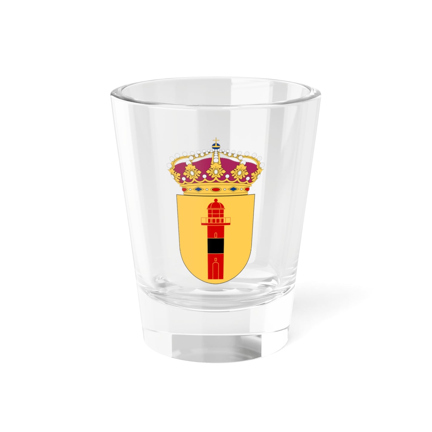 HMS Bremön vapen (Sweden) (Coat of Arms) Shot Glass 1.5oz