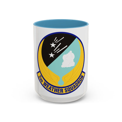 2d Weather Squadron (U.S. Air Force) Accent Coffee Mug