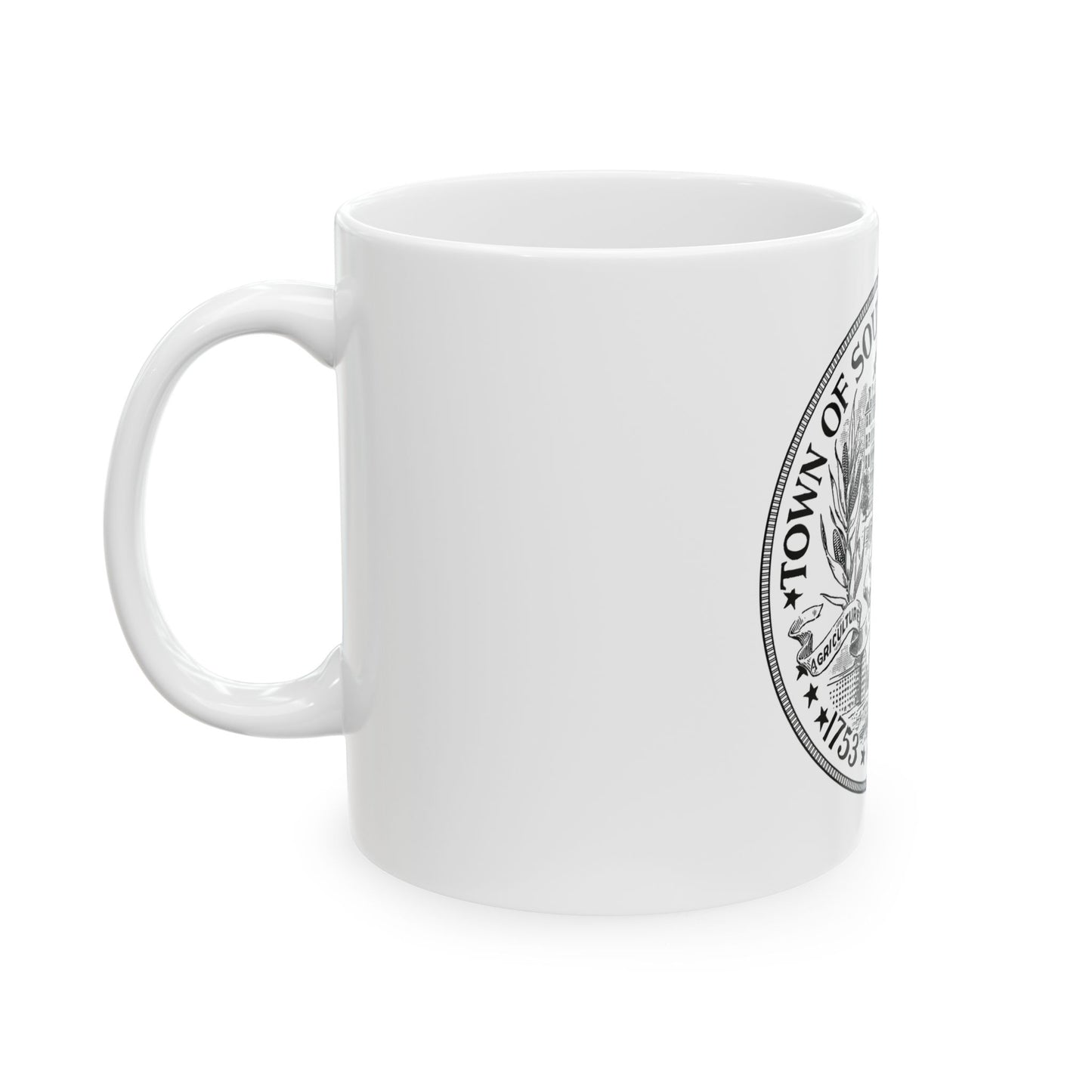 Seal of South Hadley Massachusetts - White Coffee Mug