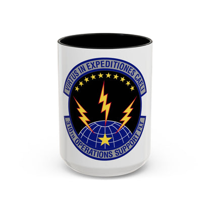 310th Operations Support Flight (U.S. Air Force) Accent Coffee Mug