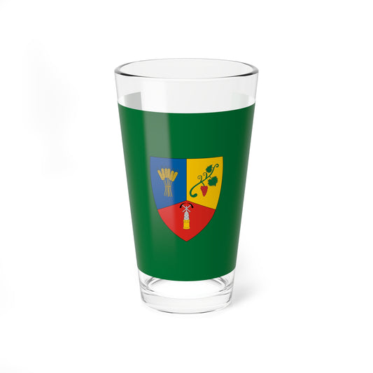 Flag of Maza (Hungary) Pint Glass 16oz