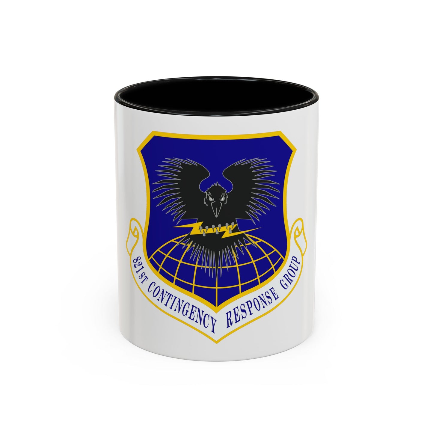 821 Contingency Response Group AMC (U.S. Air Force) Accent Coffee Mug