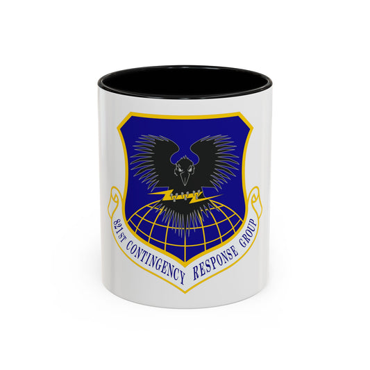821 Contingency Response Group AMC (U.S. Air Force) Accent Coffee Mug