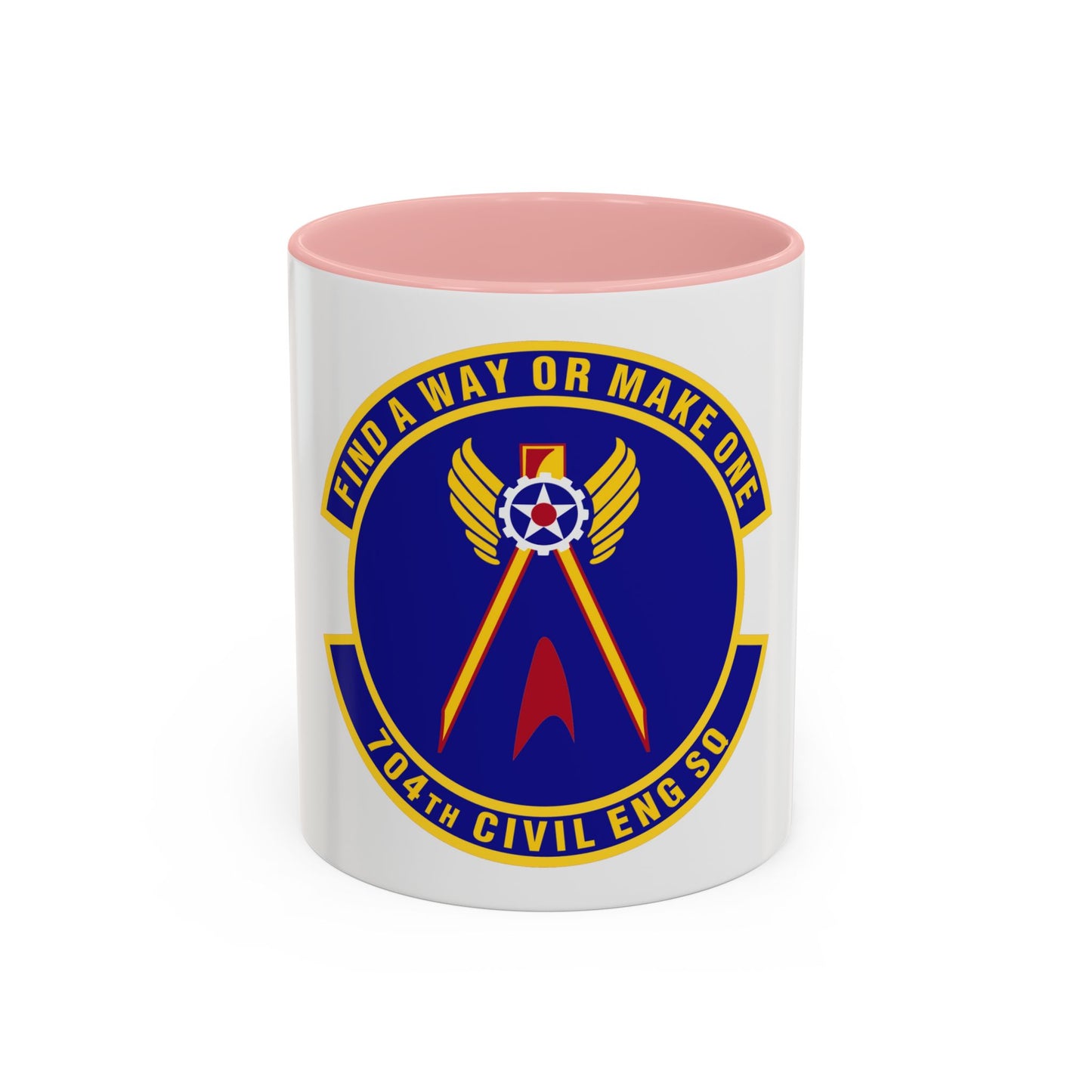 704th Civil Engineer Squadron (U.S. Air Force) Accent Coffee Mug