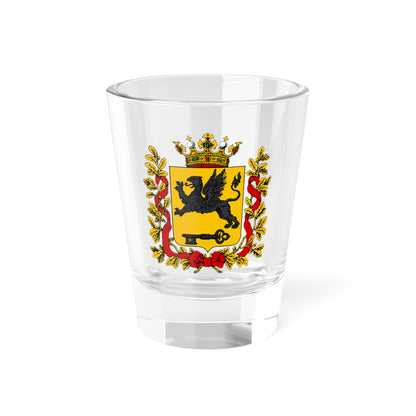 Coat of arms of Kerch Gradonachalstvo 1859 (Russia) (Coat of Arms) Shot Glass 1.5oz