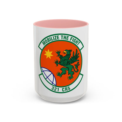 321 Contingency Response Squadron AMC (U.S. Air Force) Accent Coffee Mug