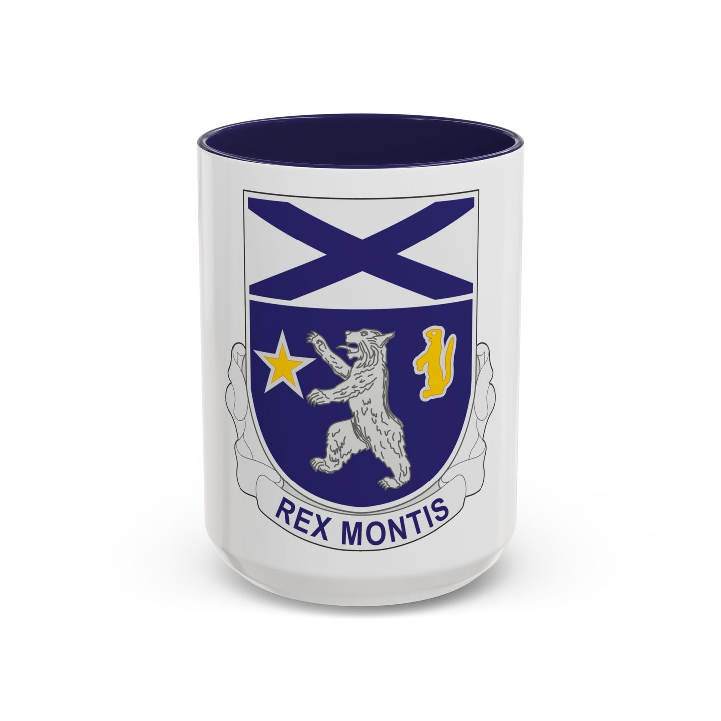 136th Infantry Regiment (U.S. Army) Accent Coffee Mug