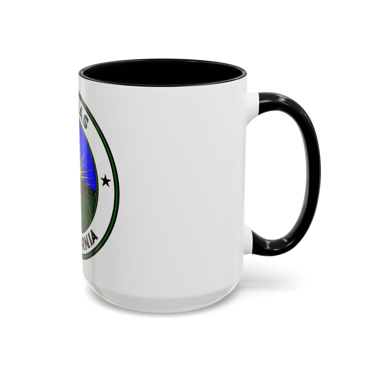 Seal of Salinas California - Accent Coffee Mug