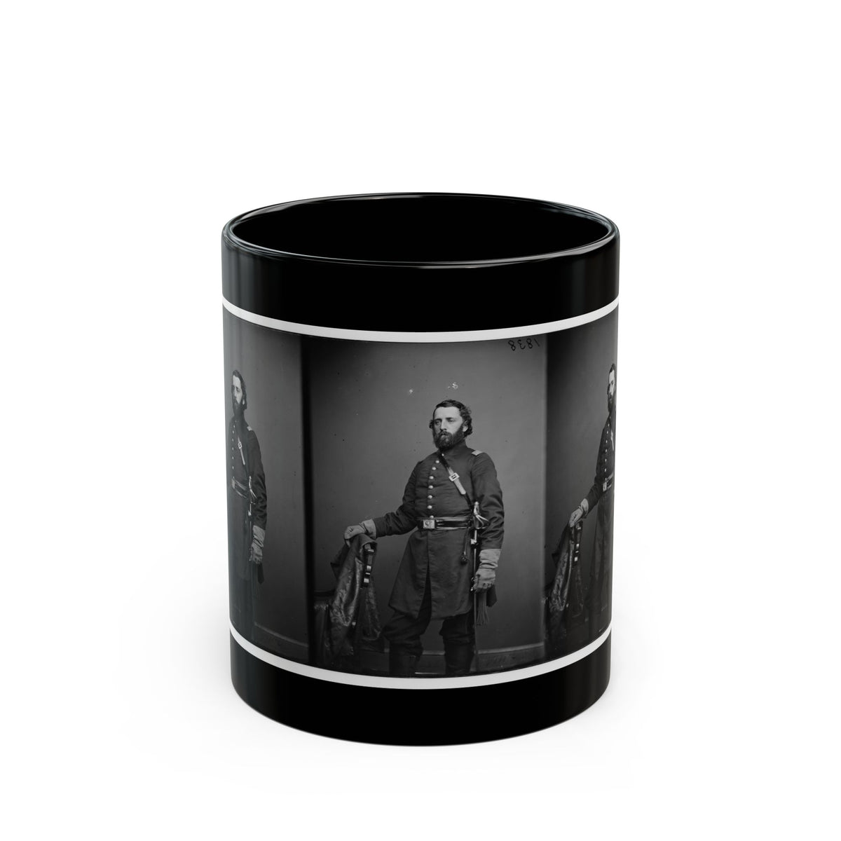 Adjt C.O. Dodd 5th N.H. (U.S. Civil War) Black Coffee Mug