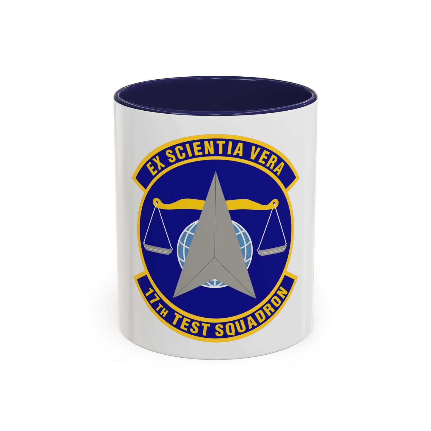17th Test Squadron (U.S. Air Force) Accent Coffee Mug