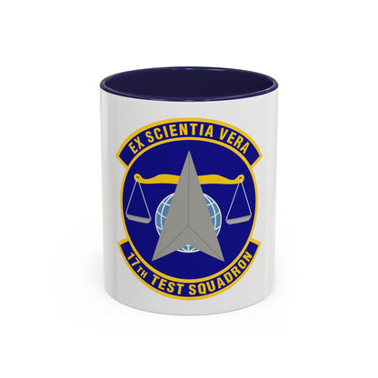 17th Test Squadron (U.S. Air Force) Accent Coffee Mug