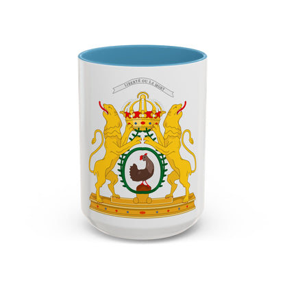 Coat of arms of the First Empire of Haiti - Accent Coffee Mug