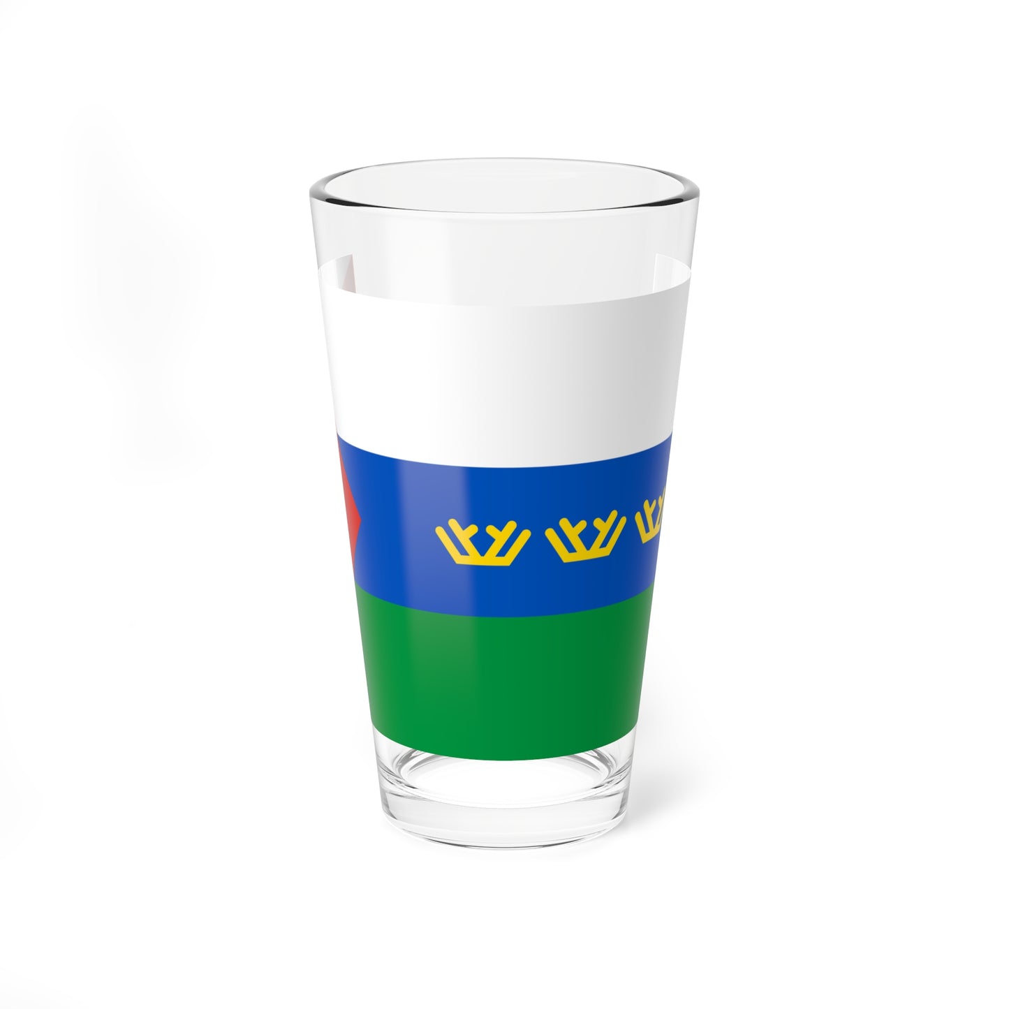 Flag of Tyumen Oblast (Russia) Pint Glass 16oz