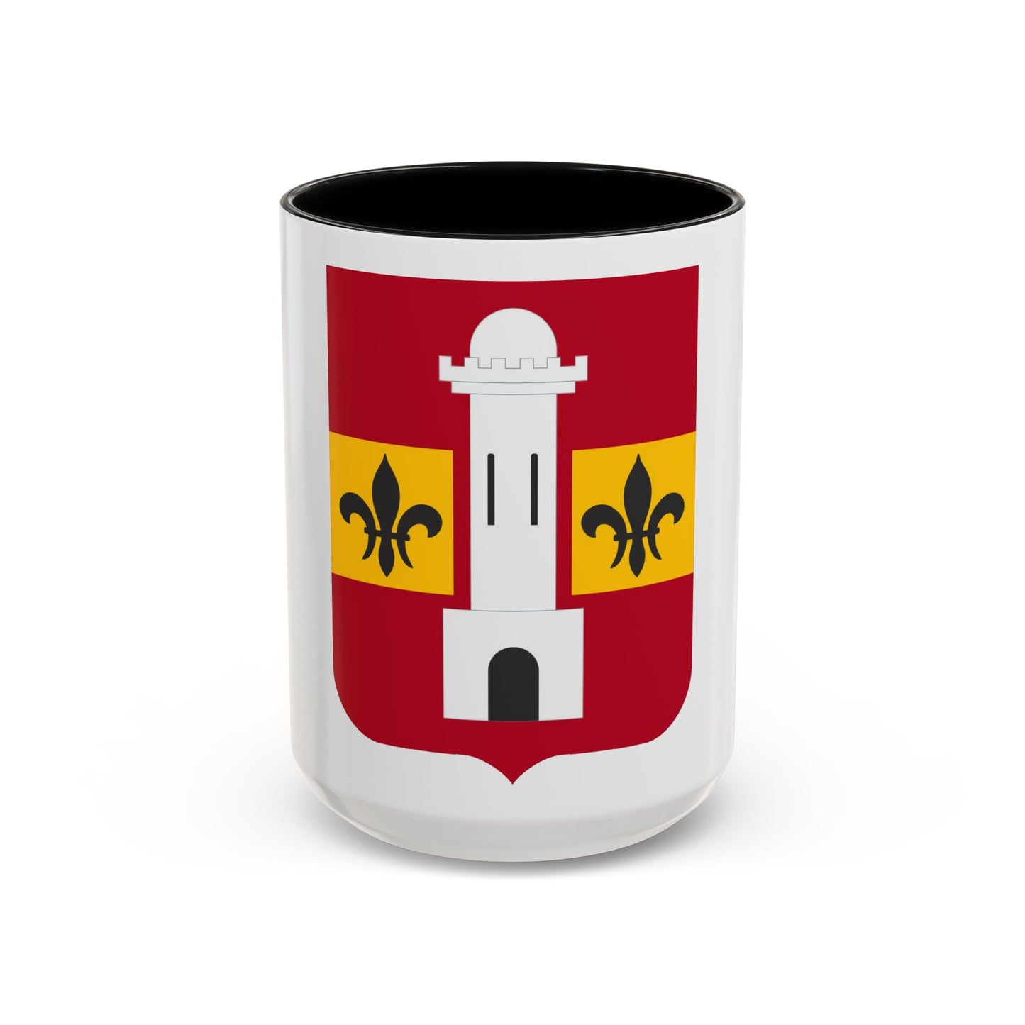 740th Antiaircraft Artillery Gun Battalion v2 (U.S. Army) Accent Coffee Mug