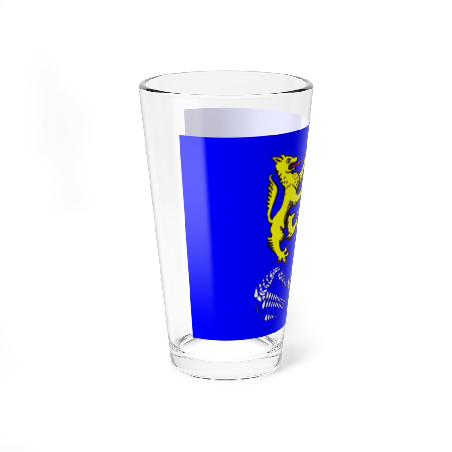 Flag Leskolovo Leningrad oblast (Russia) Pint Glass 16oz
