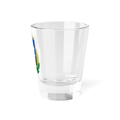 Coat of Arms of Kiev Oblast (Ukraine) (Coat of Arms) Shot Glass 1.5oz