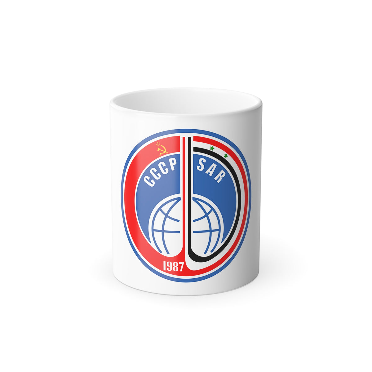 Soyuz TM-3 (Soyuz Programme) Color Changing Mug 11oz