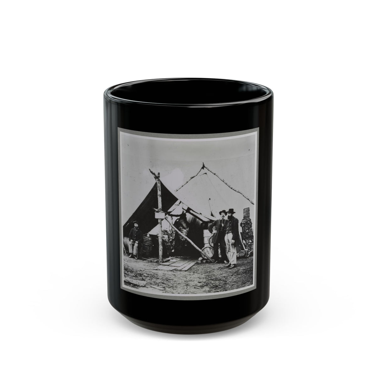 Meat For The Army (U.S. Civil War) Black Coffee Mug