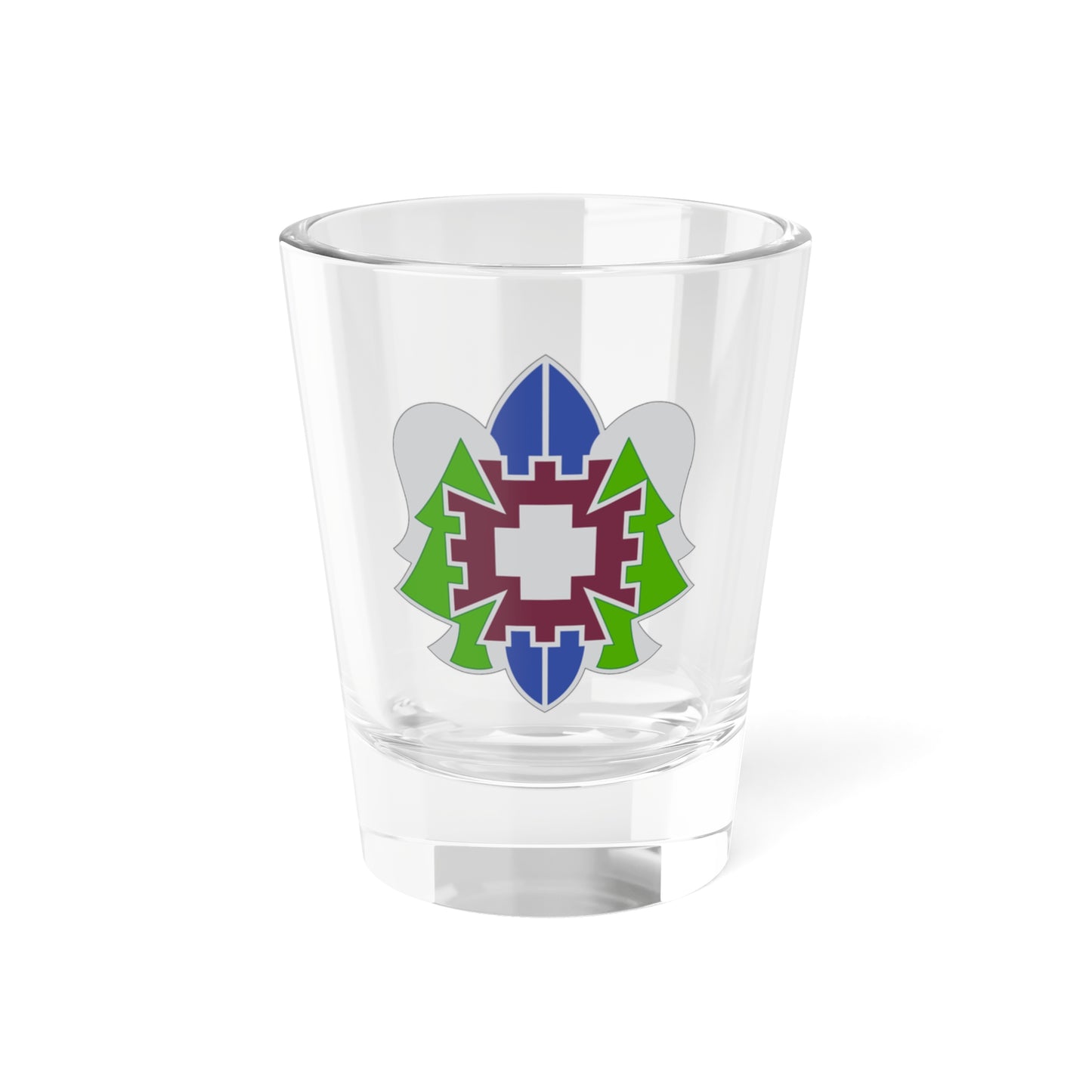 332 Medical Brigade 2 (U.S. Army) Shot Glass 1.5oz