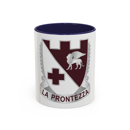 Dental Health Activity Italy (U.S. Army) Accent Coffee Mug