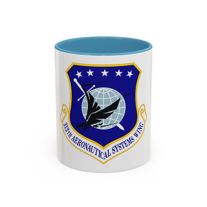 312th Aeronautical Systems Wing (U.S. Air Force) Accent Coffee Mug