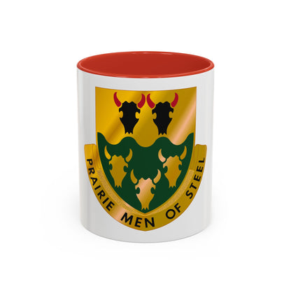 195 Armor Regiment (U.S. Army) Accent Coffee Mug