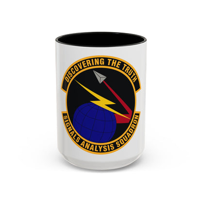 Signals Analysis Squadron (U.S. Air Force) Accent Coffee Mug