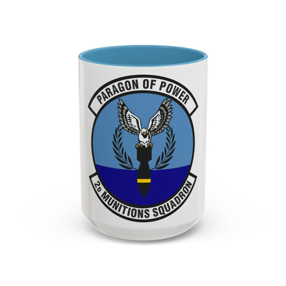 2d Munitions Squadron (U.S. Air Force) Accent Coffee Mug