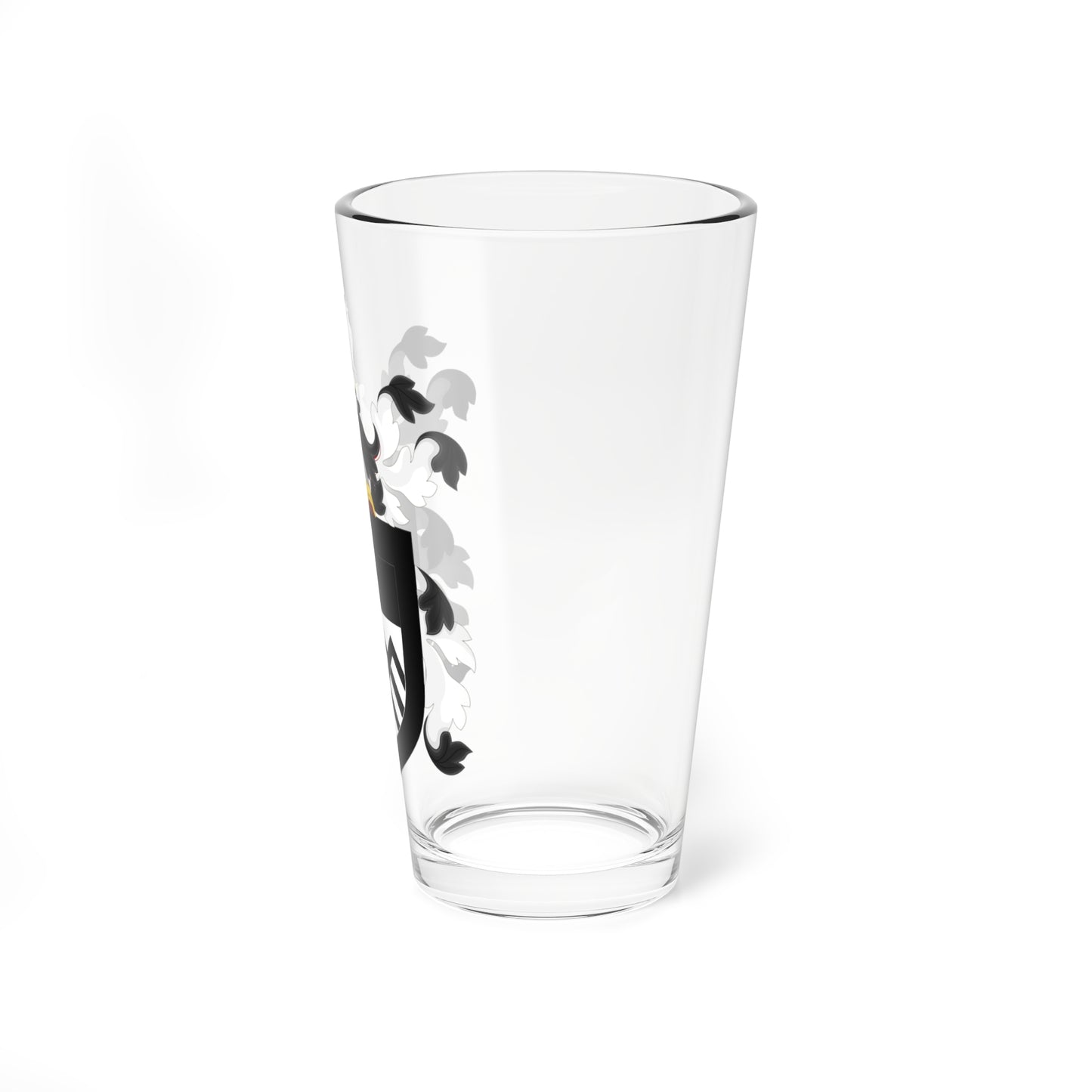 Coat of Arms of William Claiborne (United States) (Coat of Arms) Pint Glass 16oz