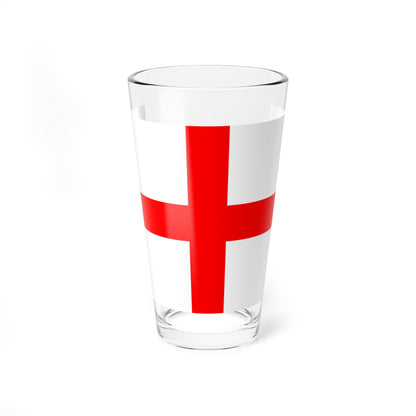 Drapeau de Calvi (France) Pint Glass 16oz