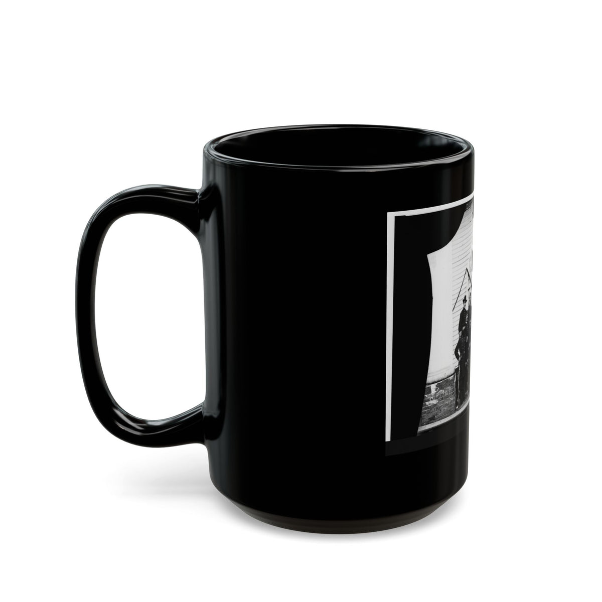 Brandy Station, Virginia. Gen. David B. Birney And Staff (U.S. Civil War) Black Coffee Mug