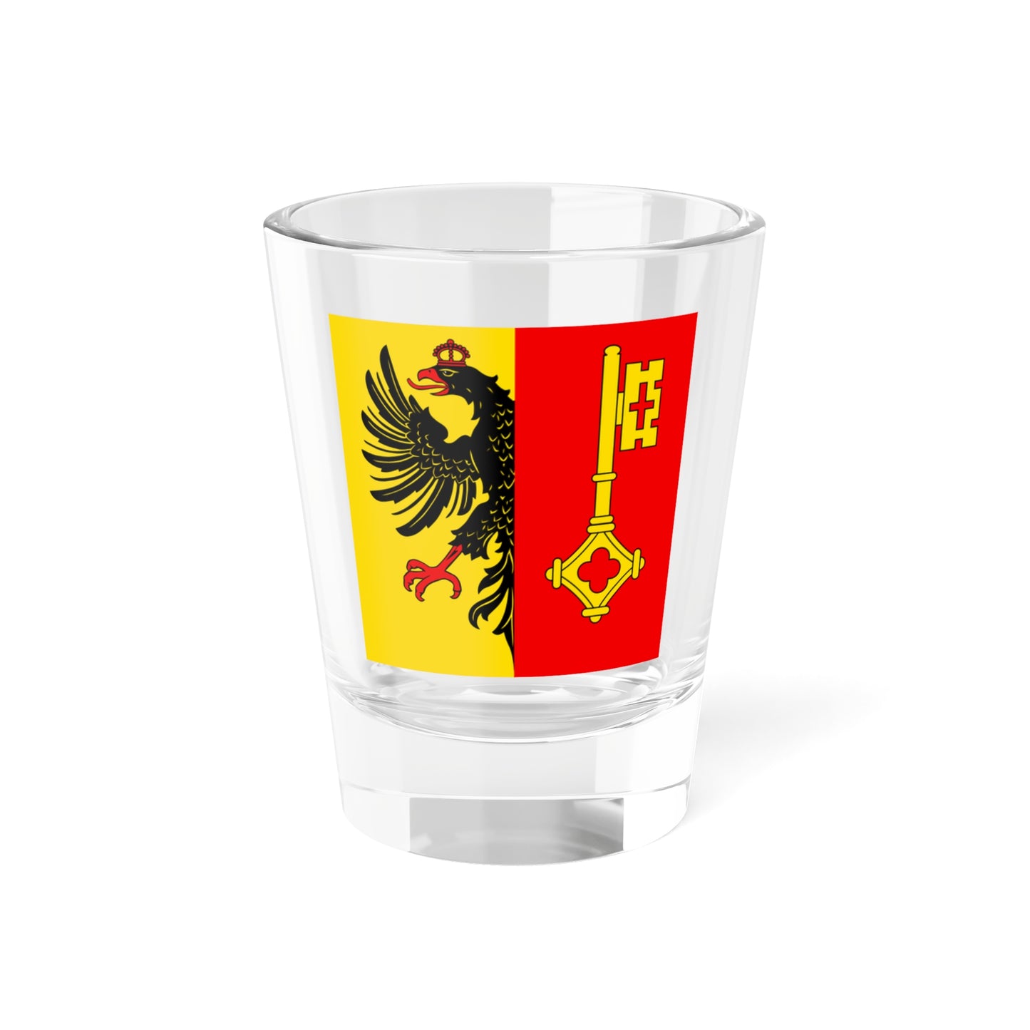 CHE Geneve Flag (Switzerland) Shot Glass 1.5oz