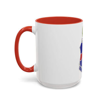 142nd Infantry Regiment (U.S. Army) Accent Coffee Mug