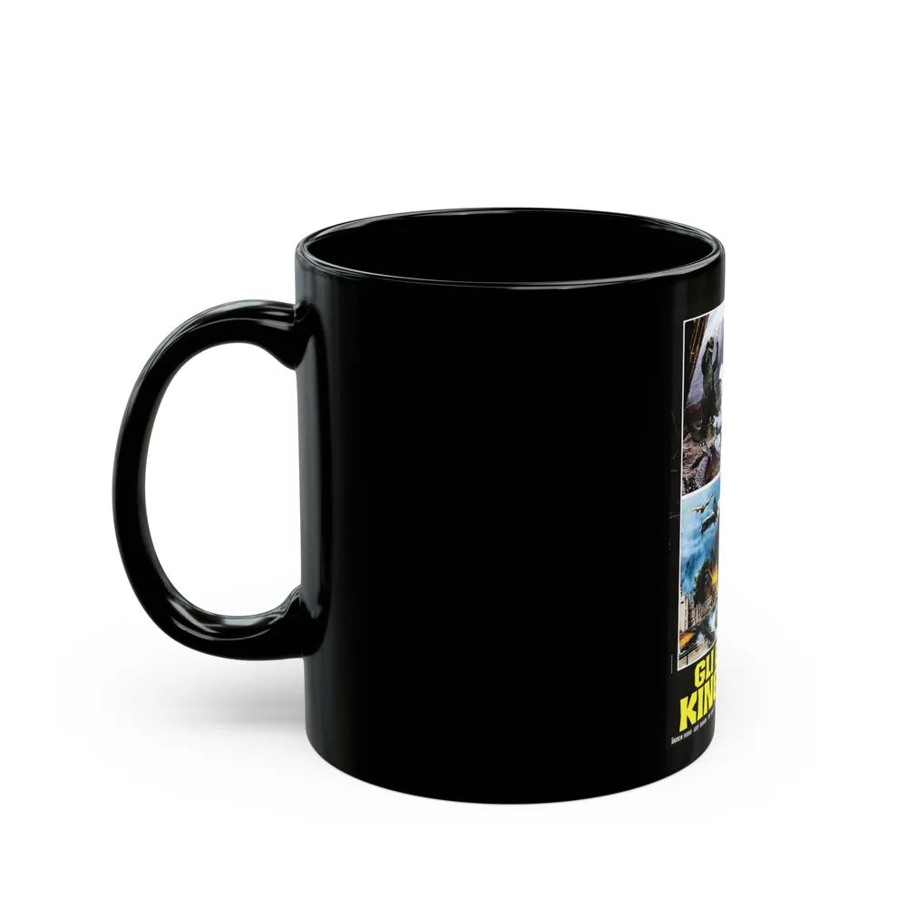 DESTROY ALL MONSTERS (GODZILLA) (ITALIAN) 1968 Movie Poster - Black Coffee Mug-Go Mug Yourself