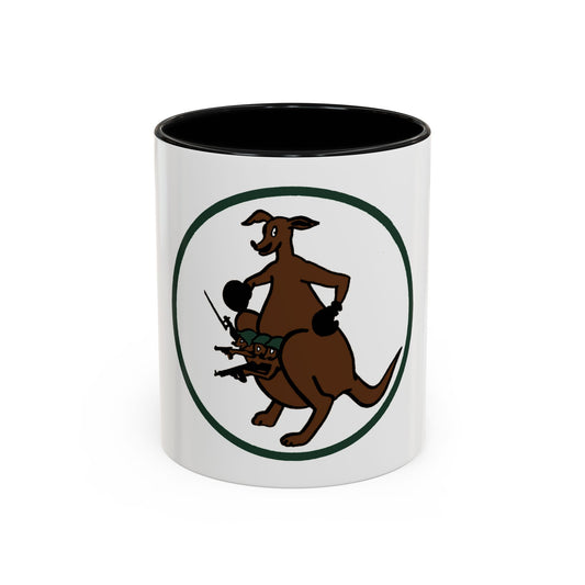 52 Airlift Squadron AMC (U.S. Air Force) Accent Coffee Mug