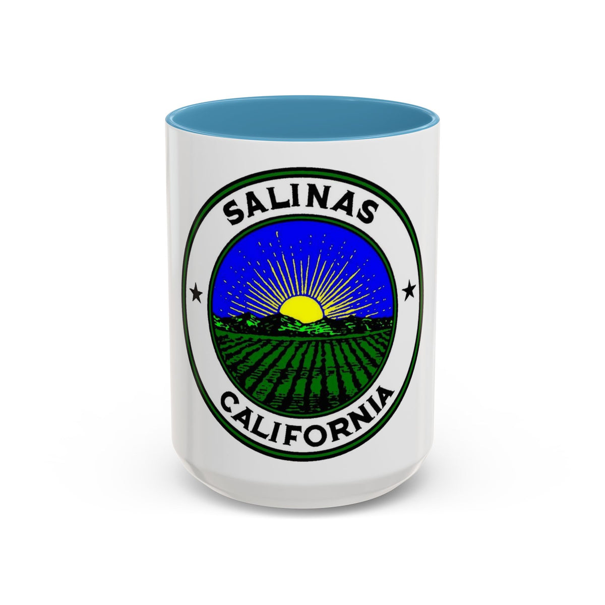 Seal of Salinas California - Accent Coffee Mug