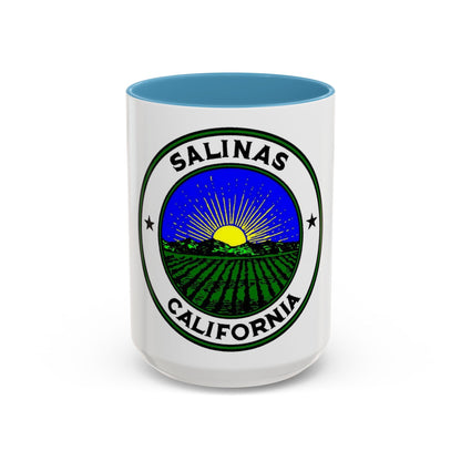 Seal of Salinas California - Accent Coffee Mug