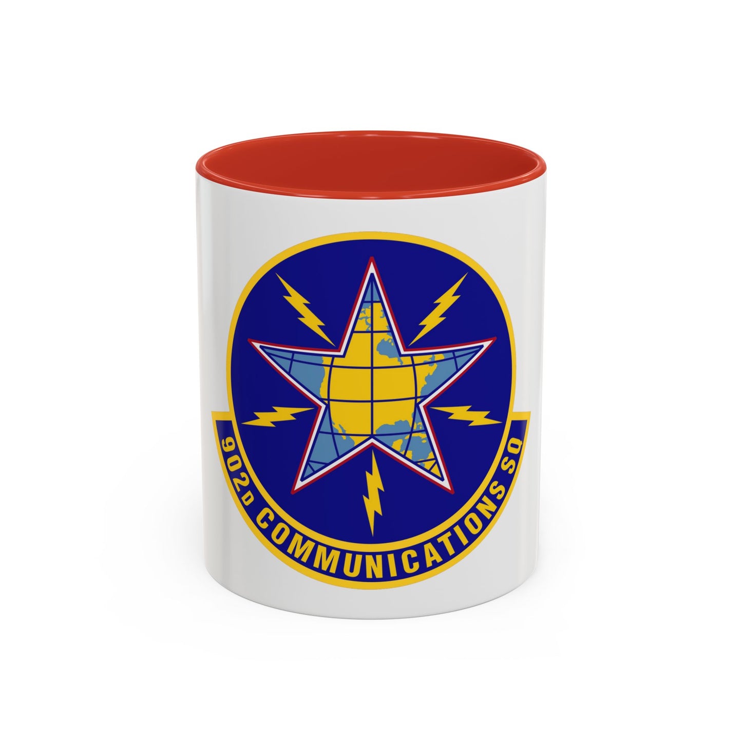902d Communications Squadron (U.S. Air Force) Accent Coffee Mug