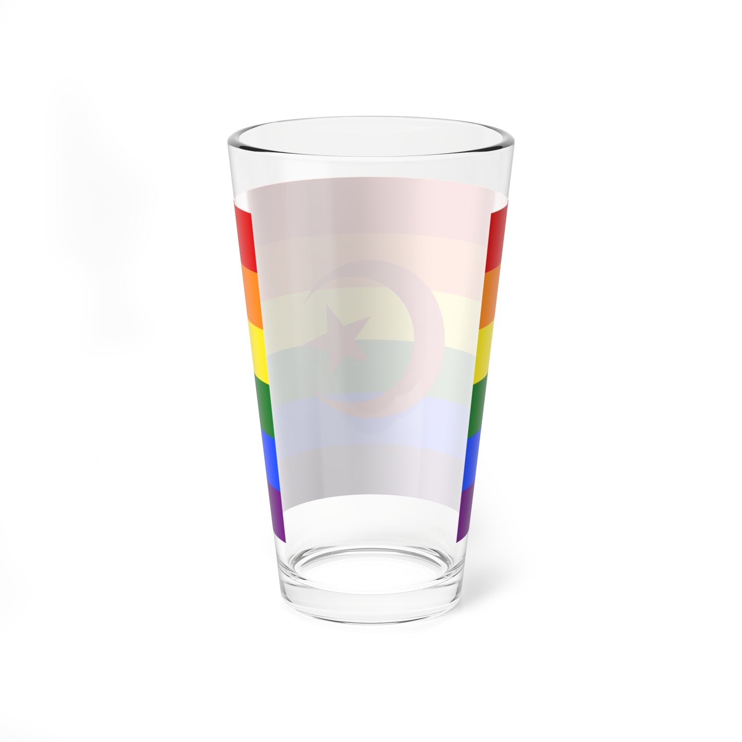 Flag of Algeria Gay Pride (Algeria) Pint Glass 16oz