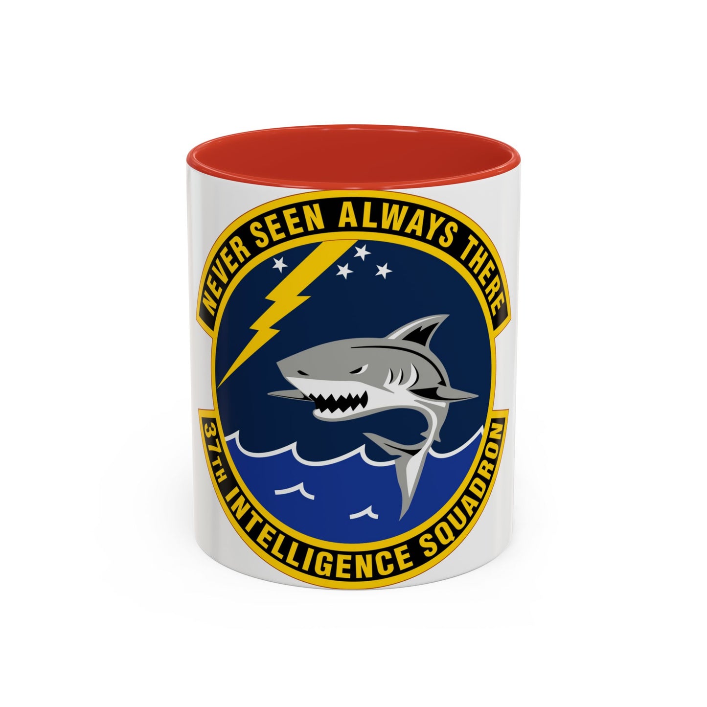 37 Intelligence Squadron ACC (U.S. Air Force) Accent Coffee Mug