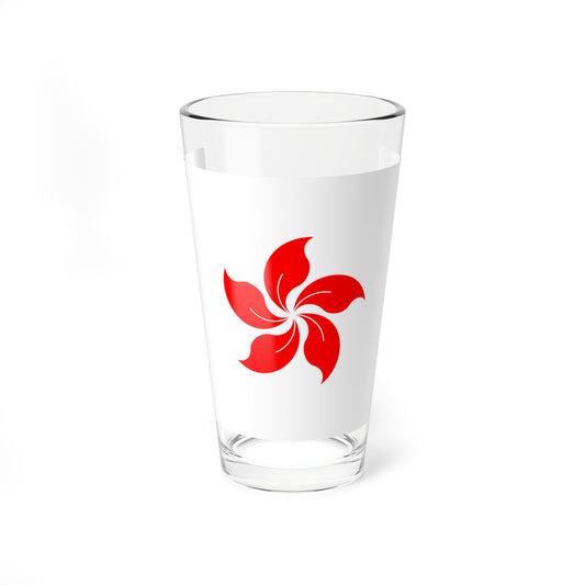 Flag of the Republic of Hong Kong (China) Pint Glass 16oz