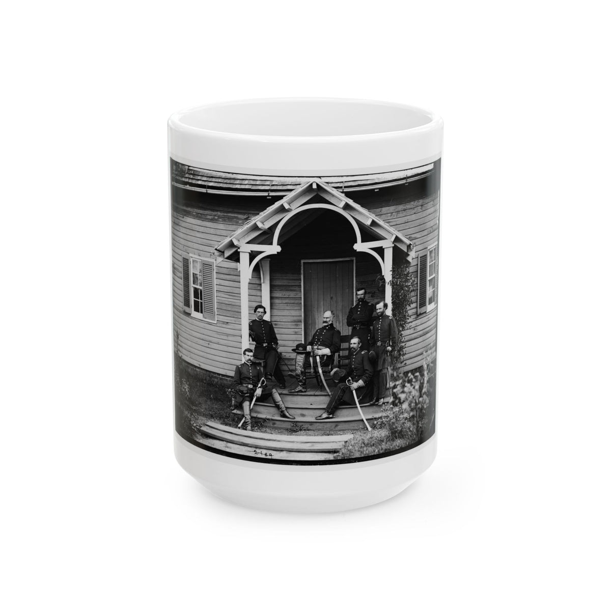 Culpeper, Va. Provost Marshal General Marsena R. Patrick And Staff (U.S. Civil War) White Coffee Mug