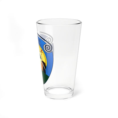 Escudo del municipio de Timana Huila (Colombia) (Coat of Arms) Pint Glass 16oz