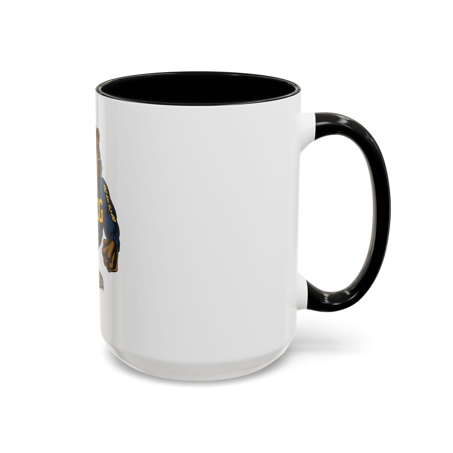 USCG Bear (U.S. Coast Guard) Accent Coffee Mug