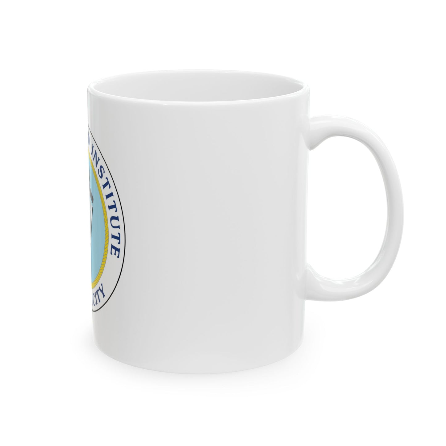 USCG Institute Oklahoma City 2 (U.S. Coast Guard) White Coffee Mug