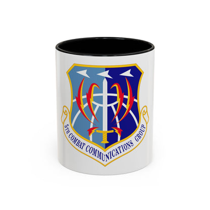 5 Combat Communications Group ACC (U.S. Air Force) Accent Coffee Mug