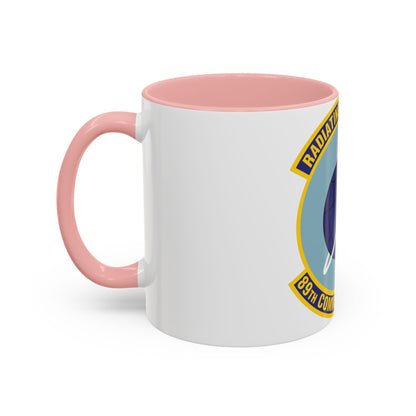 89th Communications Squadron (U.S. Air Force) Accent Coffee Mug