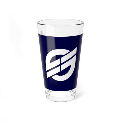 Flag of Nirasaki Yamanashi (Japan) Pint Glass 16oz