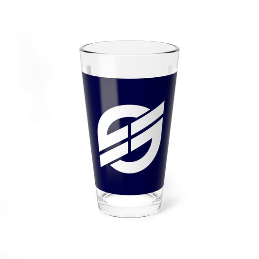Flag of Nirasaki Yamanashi (Japan) Pint Glass 16oz