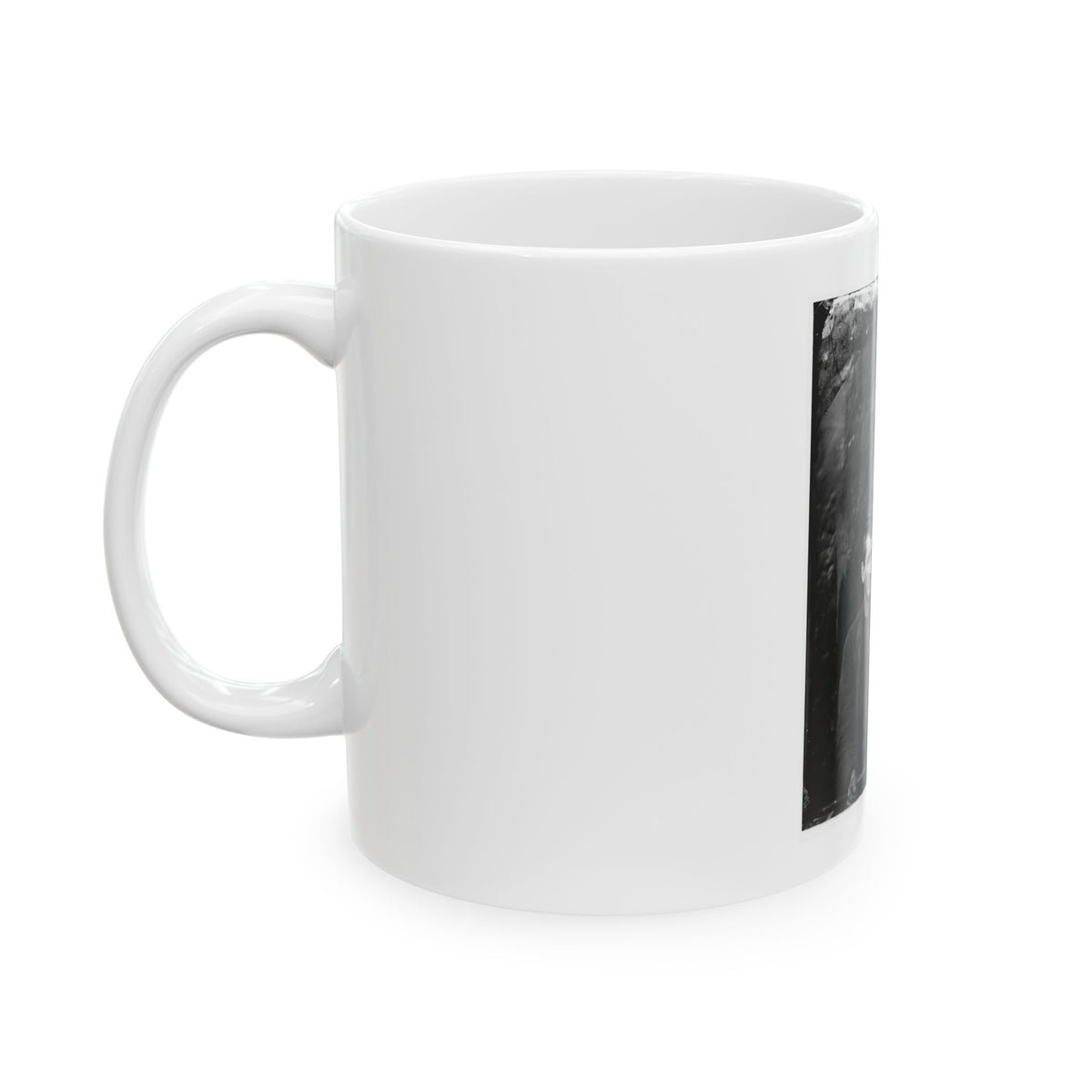 Washington Navy Yard, D.C. Edman Spangler, A  Conspirator,  Manacled (U.S. Civil War) White Coffee Mug